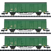 German Mail Car-Set Gex of the DR