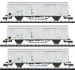 German Freight Car-Set Ibblps of the DR