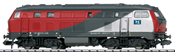 German Diesel Locomotive 218 256 of the GKB