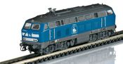 German Diesel Locomotive Class 218 Pressnitz Valley Railroad (Sound)