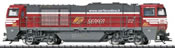 Italian Vossloh Diesel Locomotive Cl G 2000 BB (DCC Sound Decoder)