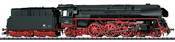 German Steam Locomotive with Oil Tender Class 01.5 of the DR