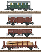 German Freight Car Set of the DB