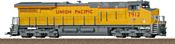 US Diesel Locomotive ES44AC of the UP (DCC Sound Decoder)
