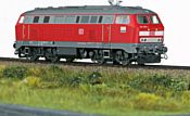 German Diesel Locomotive Cl. 218 of the DB AG (DCC Sound Decoder)