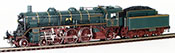 German Steam Locomotive BR XVIII of the K.S.St.E.B.
