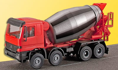 Viessmann 1133 - H0 Cement mixer truck with rotating mixing drum**discontinued**