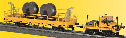 Viessmann 26280 - Road Rail Unimog for Catenary Building/Maintenance 2L