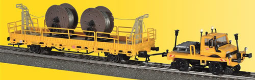 Viessmann 26281 - Road rail Unimog for catenary building/maintenance 3L