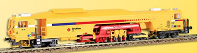 Viessmann 2699 - H0 Tamping machine 09-3X STRUKTON, P & T,functional model for 3 rail version *discontinued*