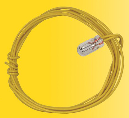 Viessmann 3505 - Spare bulb clear T 1, Ø 3,2 mm, 16 V, 30 mA,2 cables