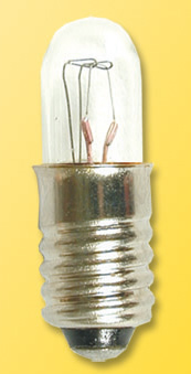 Viessmann 3510 - Bulb white E 5,5 Ø 0,5 mm, 18 V, 40 mA, 5 pieces 