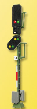 Viessmann 4014 - H0 Colour light block signal with distant signal
