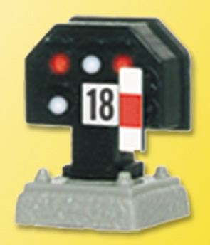 Viessmann 4018 - H0 Colour light stop signal, low