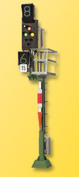 Viessmann 4045 - H0 Ks-multi section signal as entry signal withmultiplex-technology