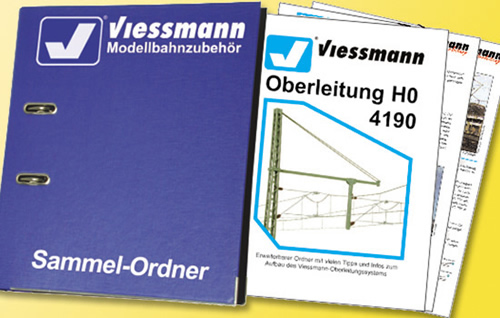 Viessmann 4190 - H0, TT, N Catenary book (German)
