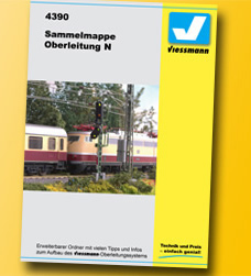 Viessmann 4390 - N Information folder for catenary system