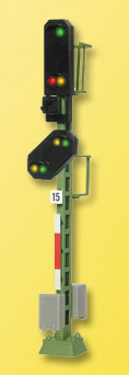 Viessmann 4415 - N Colour light entry signal with distant signal