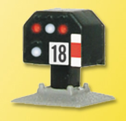 Viessmann 4418 - N Colour light stop signal, low