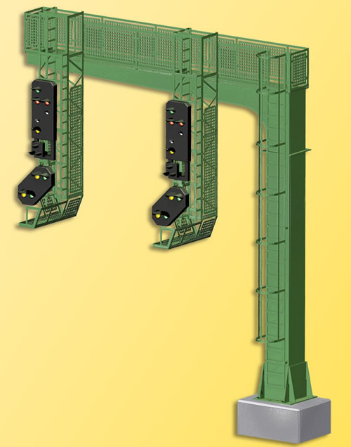 Viessmann 4750 - H0 Signal bridge with 2 entry signals andmultiplex-technology