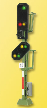 Viessmann 4915 - TT Colour light entry signal with distant signal