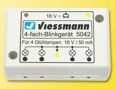 Viessmann 5042 - N Quadruple blinker electronics