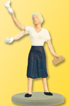 Viessmann 5055 - HO Woman waving with movable arm