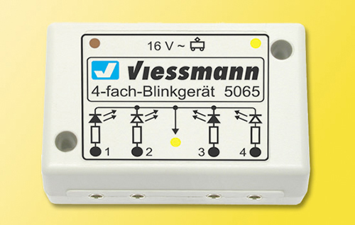 Viessmann 5065 - Quadruple blinker electronics forSt. Andrew`s crosses