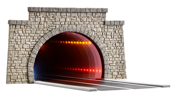 Viessmann 5097 - H0 Road tunnel classic, with LED mirroring-and depth effect