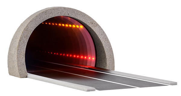Viessmann 5098 - H0 Road tunnel modern, with LED mirroring-and depth effect