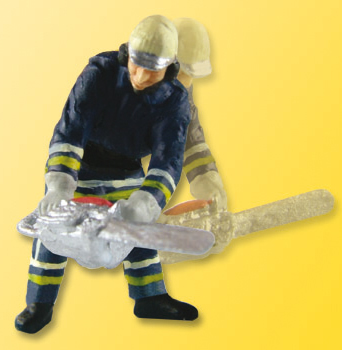 Viessmann 5141 - HO Fireman with chainsaw (Action figure)