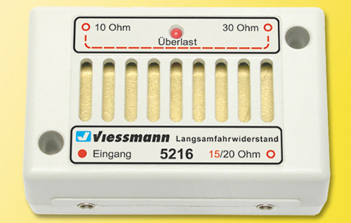Viessmann 5216 - Slow speed resistor 
