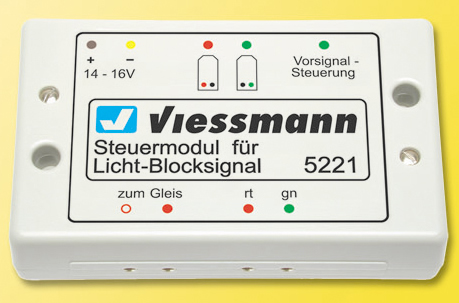 Viessmann 5221 - Control module for colour light block signal