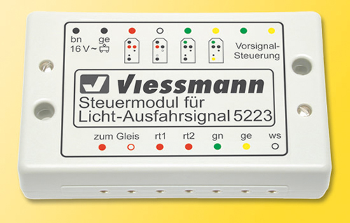 Viessmann 5223 - Control module for colour light departure signal