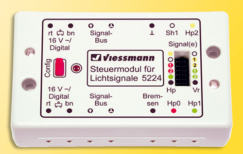 Viessmann 5224 - Control module for colour light signalsdigital/analogue