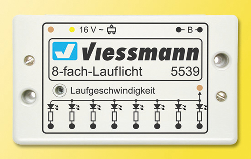 Viessmann 5539 - 8-fold flashing light 
