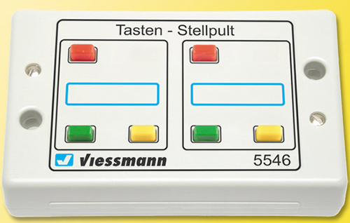 Viessmann 5546 - Push button panel 3-aspect