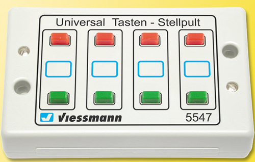 Viessmann 5547 - Push button panel 2-aspect