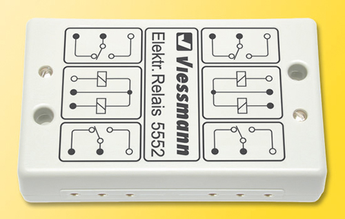 Viessmann 5552 - Electronic relay 2 x 2UM 