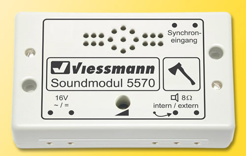 Viessmann 5570 - Sound module Wood Chopper**discontinued**