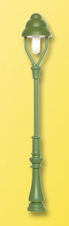 Viessmann 6011 - H0 Standard gas lamp green, LED warm-white