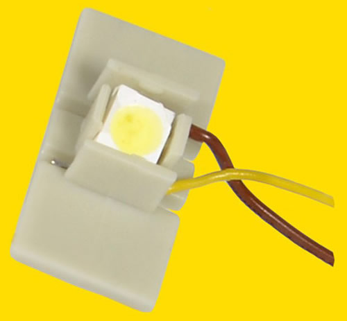 Viessmann 6047 - LED for floor interior lighting yellow, 10 pieces 