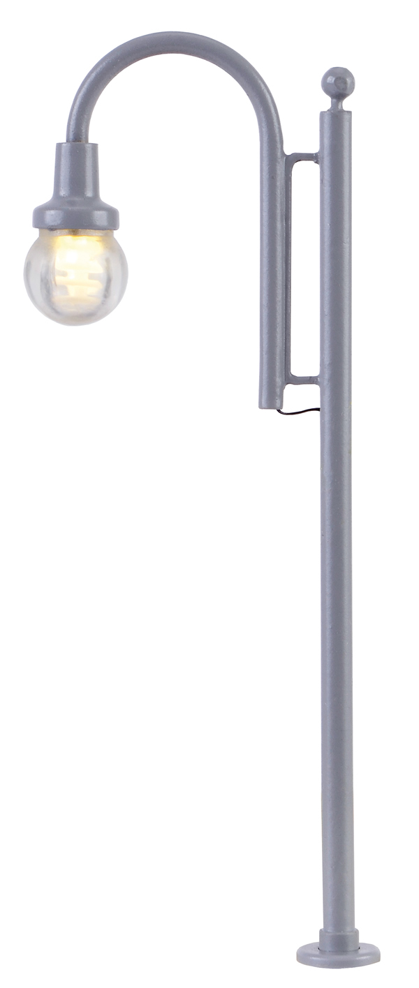 Viessmann 6141 - H0 Swan neck lamp Tiergarten, LED warm-white