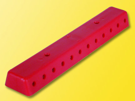 Viessmann 6844 - Rail red with screws, 2 pieces