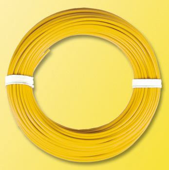 Viessmann 6864 - Wire 0,14 mm², yellow, 10 m