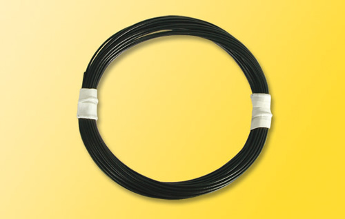 Viessmann 6890 - Super thin special wire 0,03 mm², black, 5 m 