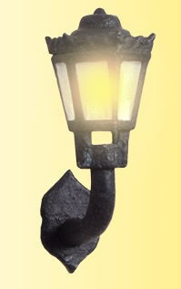 Viessmann 7178 - Z Nostalgic wall lamp, LED warm-white