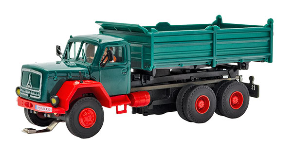 Viessmann 8018 - H0 MAGIRUS DEUTZ 3-axle dump truck, basic, functional model