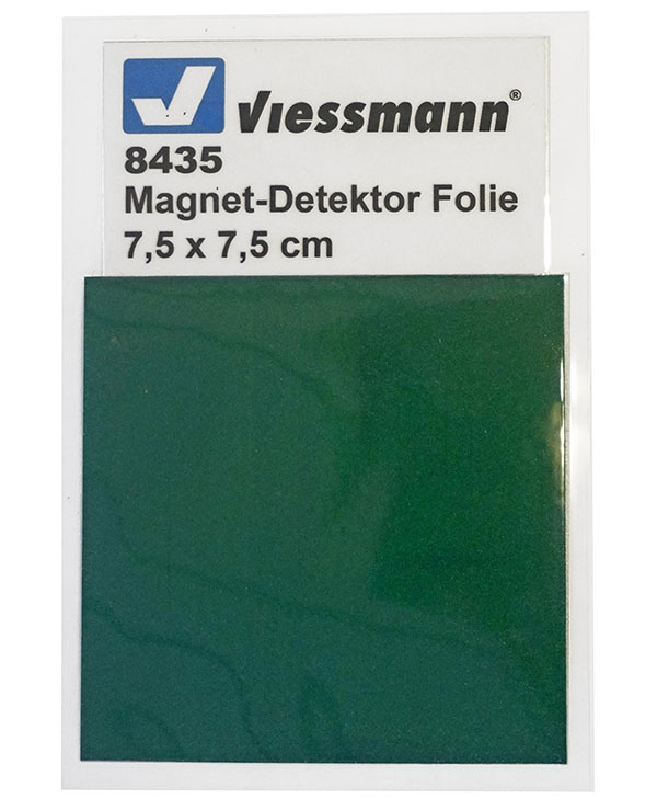 Viessmann 8435 - Magnetic detector foil 7.5 x W 7.5 cm