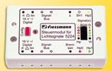 Control module for colour light signalsdigital/analogue